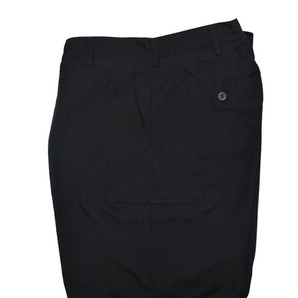 Pebble Beach Golf Shorts Mens Size 38 Black Polyester - Picture 4 of 7
